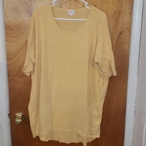 Lularoe Yellow Irma Size L